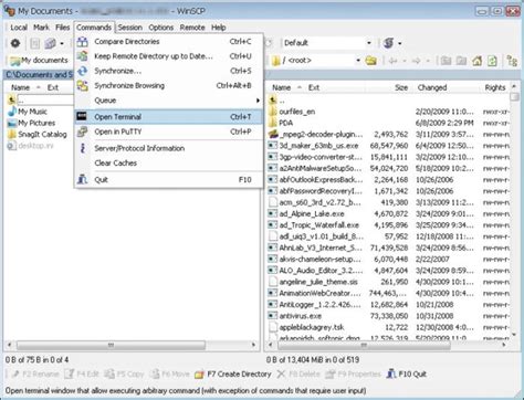 Winscp 5.15 for Portable is available for free download.